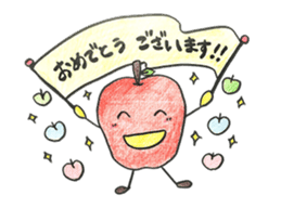 Tom the Apple sticker #10562003