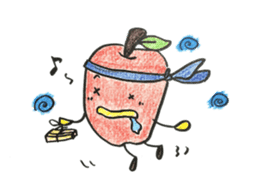 Tom the Apple sticker #10562004