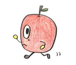 Tom the Apple sticker #10562009