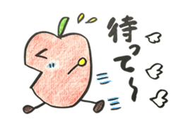 Tom the Apple sticker #10562022