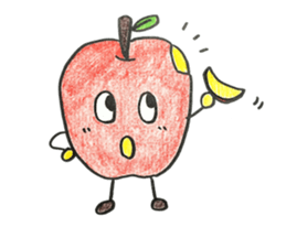 Tom the Apple sticker #10562025