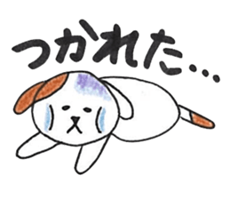 Omochi of mitarashi sticker #10562093