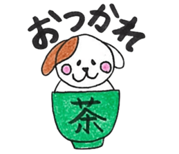 Omochi of mitarashi sticker #10562094