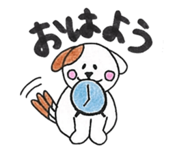 Omochi of mitarashi sticker #10562106