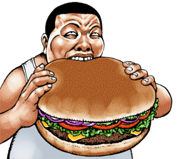 Meat baron fat rock sticker #10562281