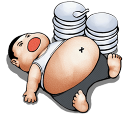 Meat baron fat rock sticker #10562299