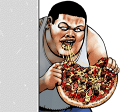Meat baron fat rock sticker #10562302
