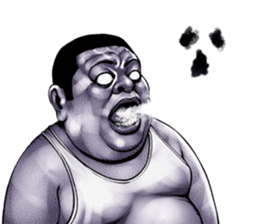 Meat baron fat rock sticker #10562305