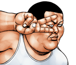 Meat baron fat rock sticker #10562310