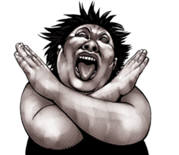 Meat baron fat rock sticker #10562314