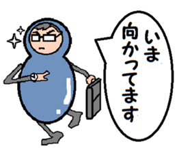 Indomitable Daruma sticker #10562607