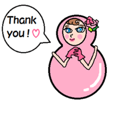 Indomitable Daruma sticker #10562613