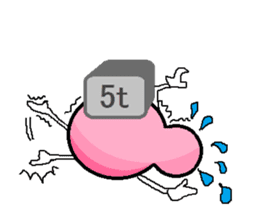 Indomitable Daruma sticker #10562620