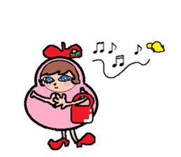 Indomitable Daruma sticker #10562625