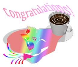 The shadow girl of the cup sticker #10562656