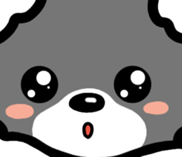 Black-and-white Chihuahua sticker #10563022