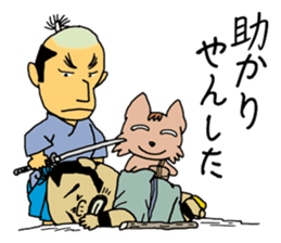 Traveling for dog and cat sticker #10563043