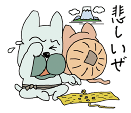 Traveling for dog and cat sticker #10563050