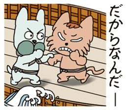 Traveling for dog and cat sticker #10563060