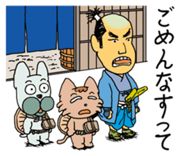 Traveling for dog and cat sticker #10563066