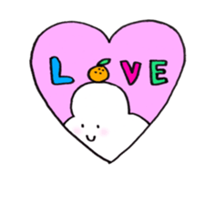 white rice cake sticker #10563124