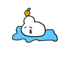 white rice cake sticker #10563131