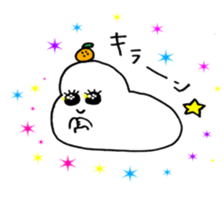 white rice cake sticker #10563141