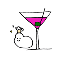 white rice cake sticker #10563148