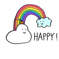 white rice cake sticker #10563155