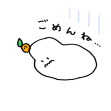 white rice cake sticker #10563158