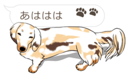 Hukidashi Dachshunds sticker #10563542