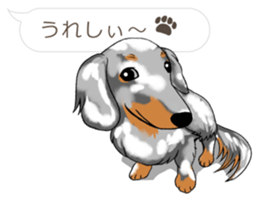 Hukidashi Dachshunds sticker #10563545