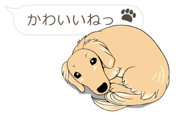 Hukidashi Dachshunds sticker #10563555