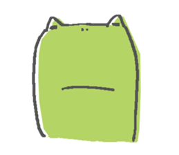 Not a realistic It frog. sticker #10563662