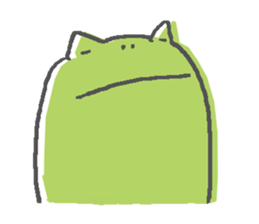 Not a realistic It frog. sticker #10563665