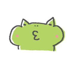 Not a realistic It frog. sticker #10563666