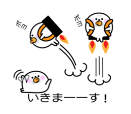 Cute seal Daifukumochi (Balloon version) sticker #10564365