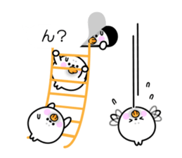 Cute seal Daifukumochi (Balloon version) sticker #10564367