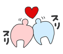 oshirikuma sticker #10564427