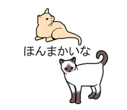 Cats balloon sticker sticker #10564569