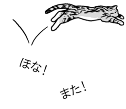 Cats balloon sticker sticker #10564599