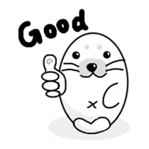 My name is White azarasi sticker #10565266