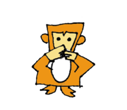 cube animal sticker #10565421