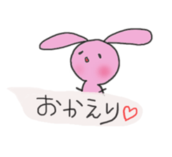 balloon of bunny sticker #10566160