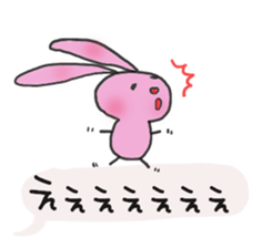 balloon of bunny sticker #10566179