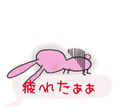 balloon of bunny sticker #10566187