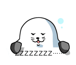 Wrestler of a seal face sticker #10566202