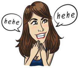 Spicy Girl sticker #10566321