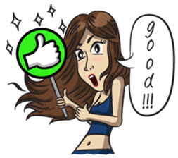 Spicy Girl sticker #10566336