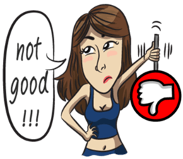 Spicy Girl sticker #10566337